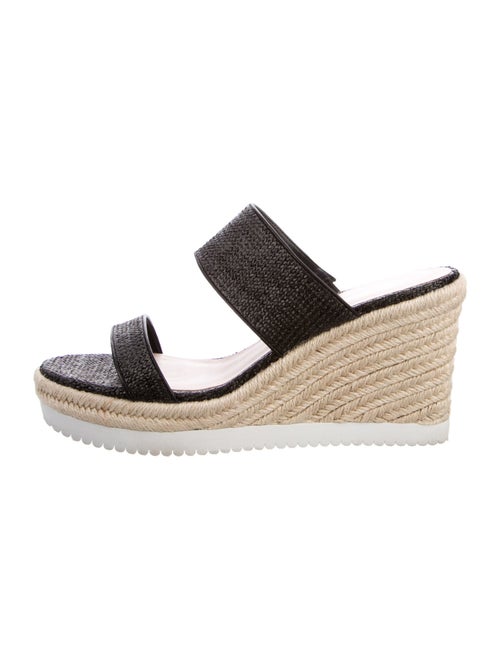 Stuart Weitzman Leather Espadrilles