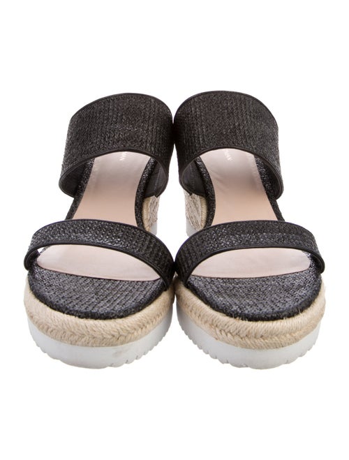 Stuart Weitzman Leather Espadrilles