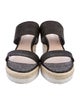 Stuart Weitzman Leather Espadrilles