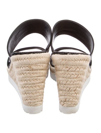 Stuart Weitzman Leather Espadrilles