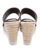 Stuart Weitzman Leather Espadrilles