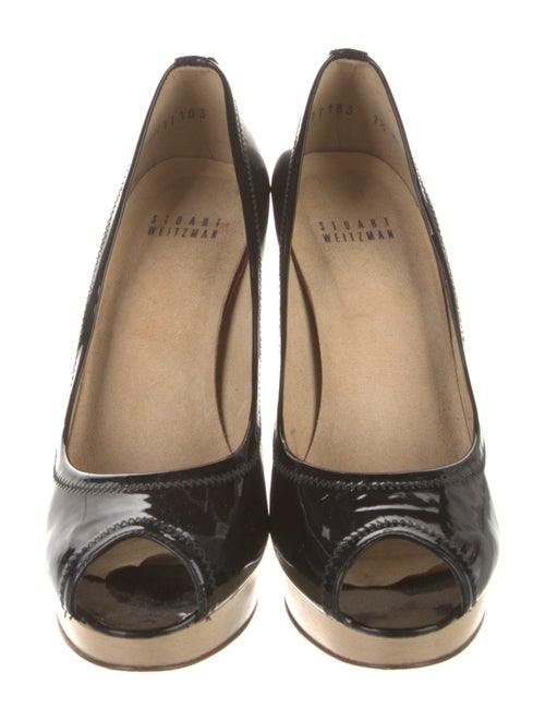 Stuart Weitzman Patent Leather Pumps