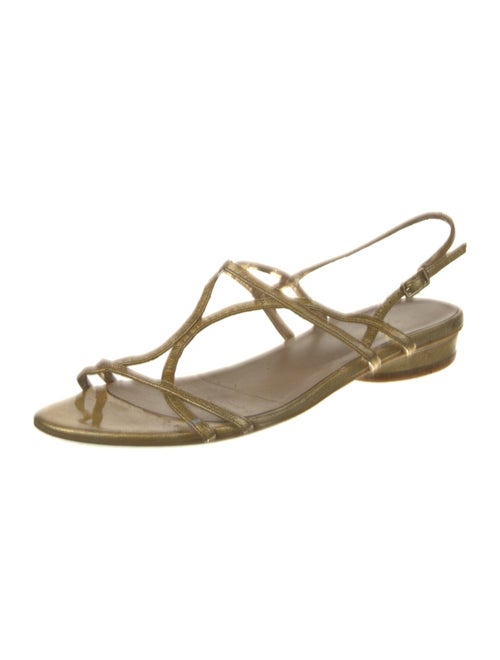 Stuart Weitzman Leather Slingback Sandals