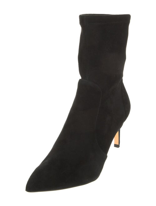 Stuart Weitzman Suede Sock Boots