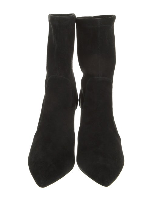Stuart Weitzman Suede Sock Boots