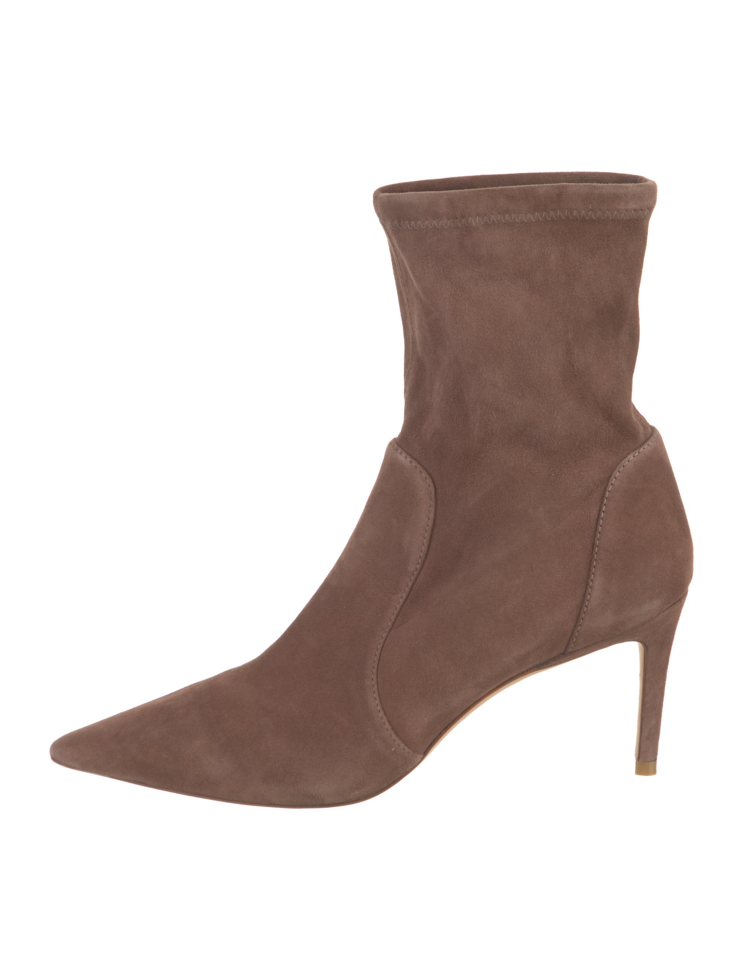 Stuart Weitzman Suede Sock Boots