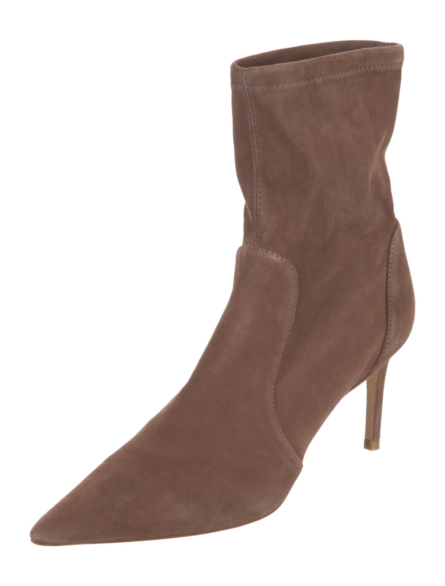 Stuart Weitzman Suede Sock Boots