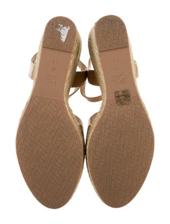 Stuart Weitzman Patent Leather Espadrilles