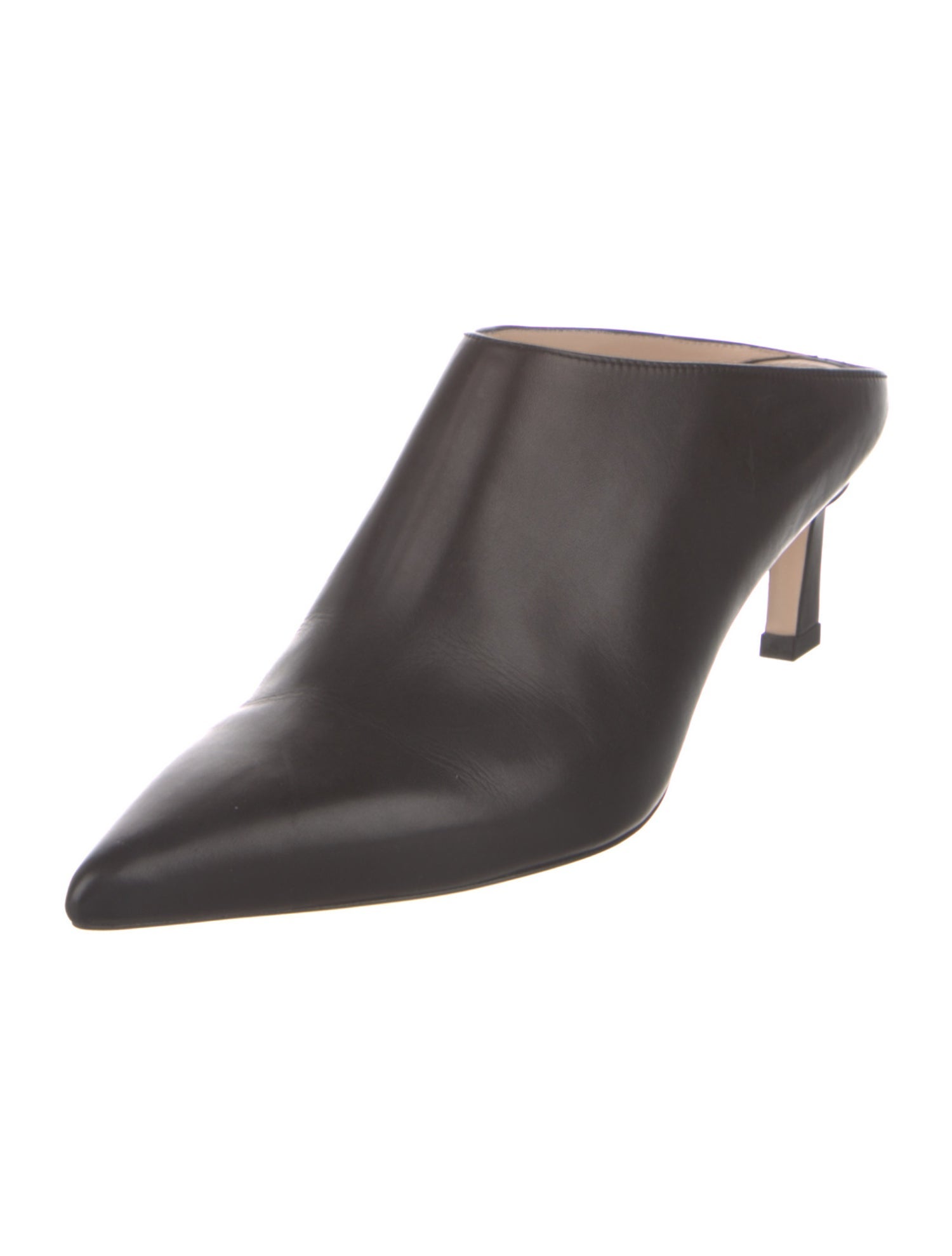 Stuart Weitzman Leather Mules
