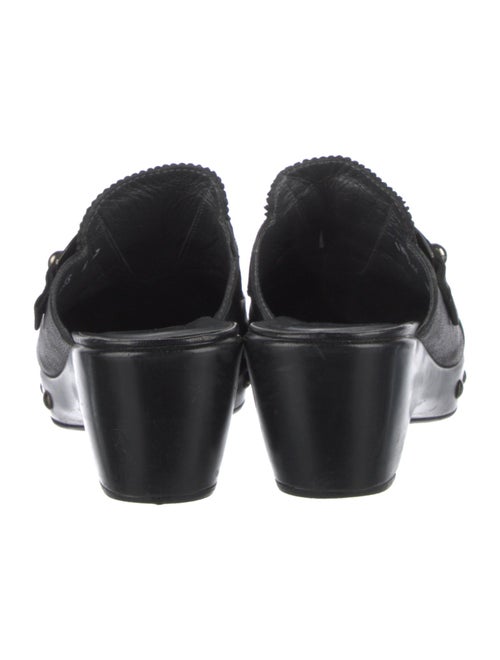 Stuart Weitzman Leather Mules