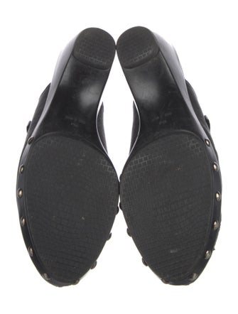 Stuart Weitzman Leather Mules