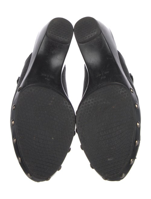 Stuart Weitzman Leather Mules