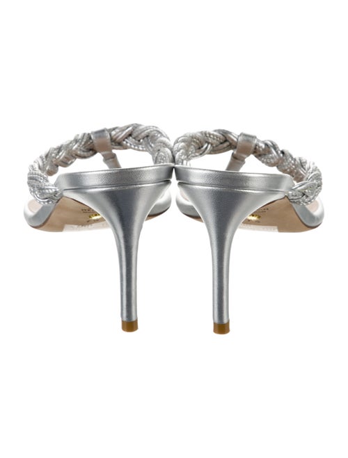 Stuart Weitzman Leather Slides