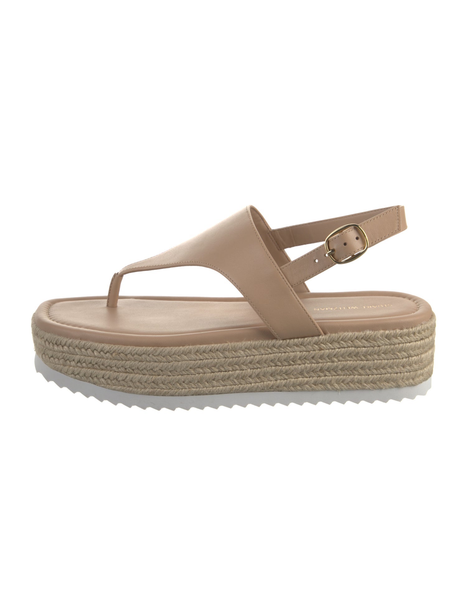 Stuart Weitzman Leather Espadrilles