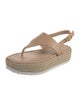 Stuart Weitzman Leather Espadrilles
