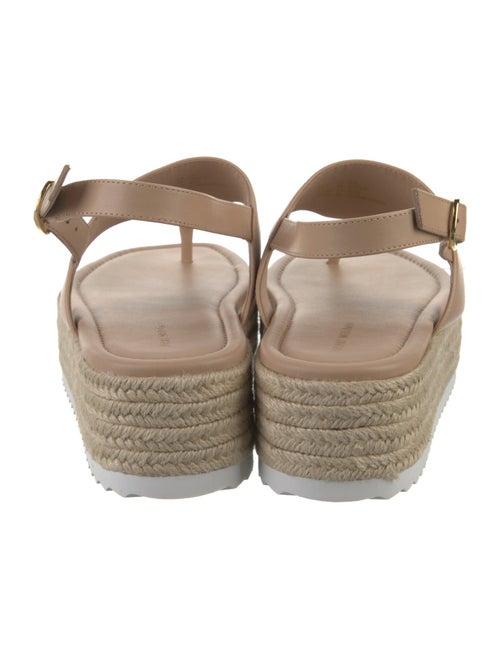 Stuart Weitzman Leather Espadrilles