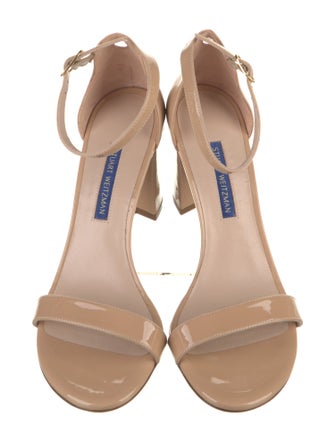 Stuart Weitzman Patent Leather Sandals