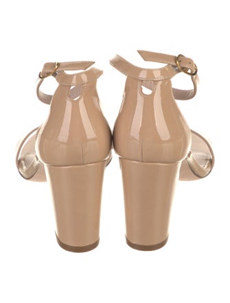 Stuart Weitzman Patent Leather Sandals