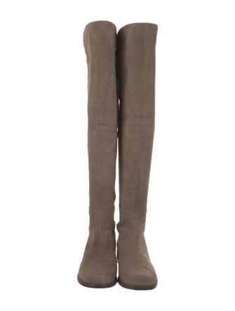 Stuart Weitzman Suede Riding Boots