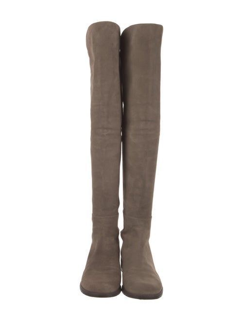 Stuart Weitzman Suede Riding Boots