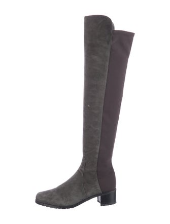 Stuart Weitzman Suede Riding Boots