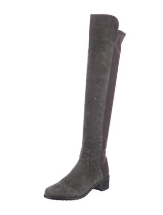 Stuart Weitzman Suede Riding Boots