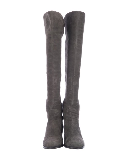 Stuart Weitzman Suede Riding Boots