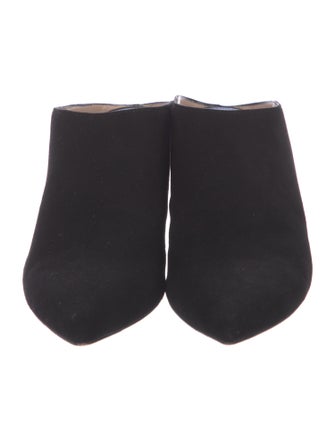 Stuart Weitzman Suede Mules