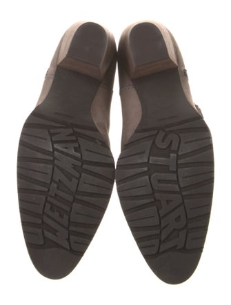 Stuart Weitzman Suede Tassel Accents Boots