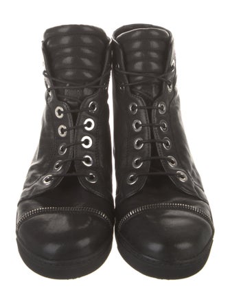 Stuart Weitzman Leather Sneakers