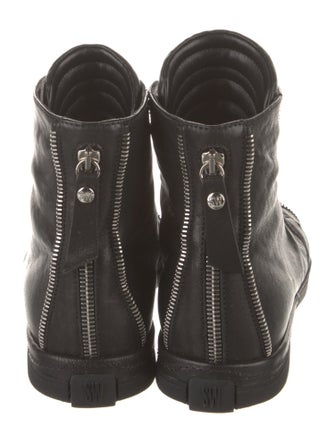 Stuart Weitzman Leather Sneakers