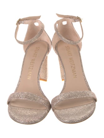 Stuart Weitzman Glitter Sandals