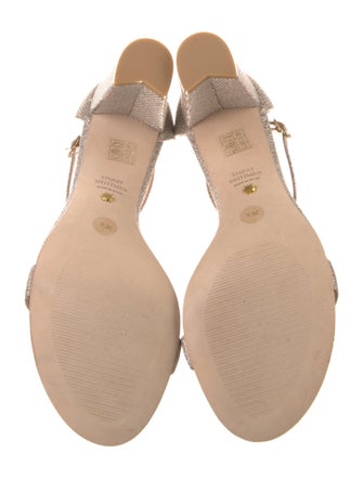 Stuart Weitzman Glitter Sandals