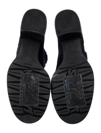 Stuart Weitzman Suede Lace-Up Boots