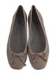 Stuart Weitzman Bow Accents Ballet Flats