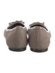 Stuart Weitzman Bow Accents Ballet Flats