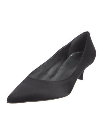 Stuart Weitzman Satin Pumps