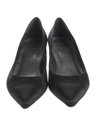 Stuart Weitzman Satin Pumps