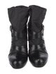 Stuart Weitzman Nylon Moto Boots