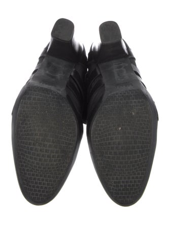 Stuart Weitzman Nylon Moto Boots