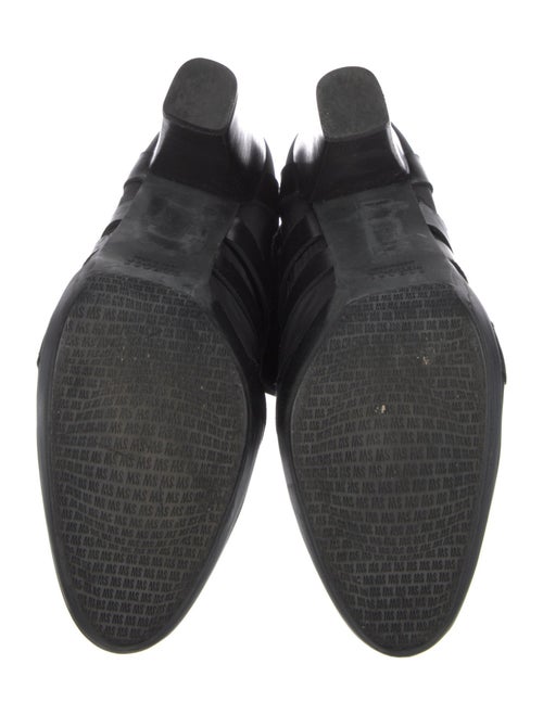 Stuart Weitzman Nylon Moto Boots