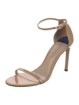 Stuart Weitzman Patent Leather Sandals