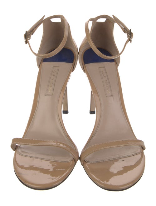 Stuart Weitzman Patent Leather Sandals