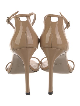 Stuart Weitzman Patent Leather Sandals