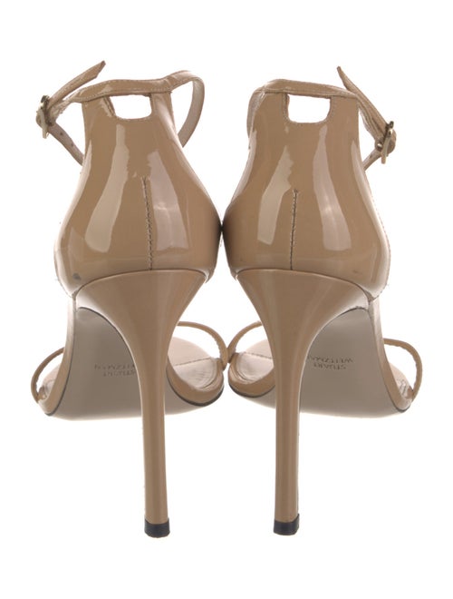 Stuart Weitzman Patent Leather Sandals