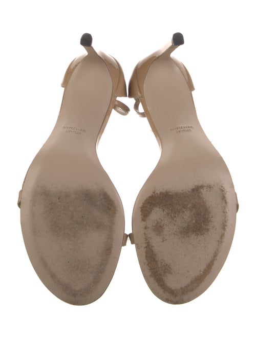 Stuart Weitzman Patent Leather Sandals