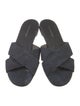 Stuart Weitzman Denim Slides