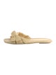 Stuart Weitzman Raffia Slides