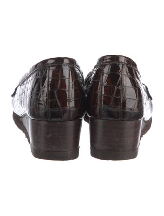 Stuart Weitzman Patent Leather Loafers