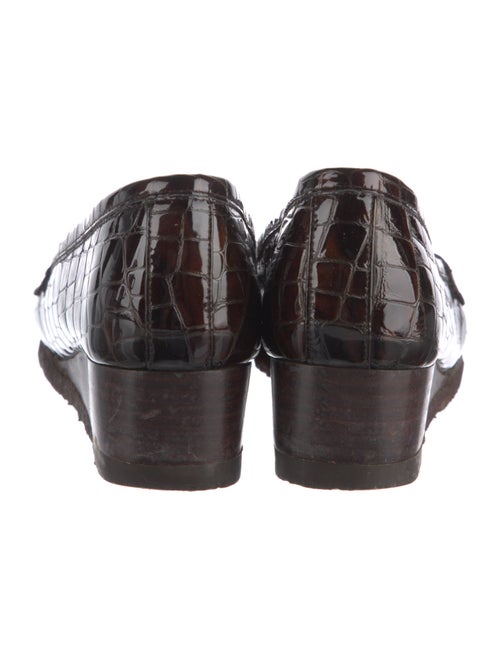 Stuart Weitzman Patent Leather Loafers